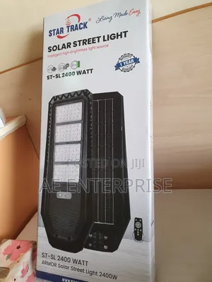 2400w Street Solar Light With Remote Control