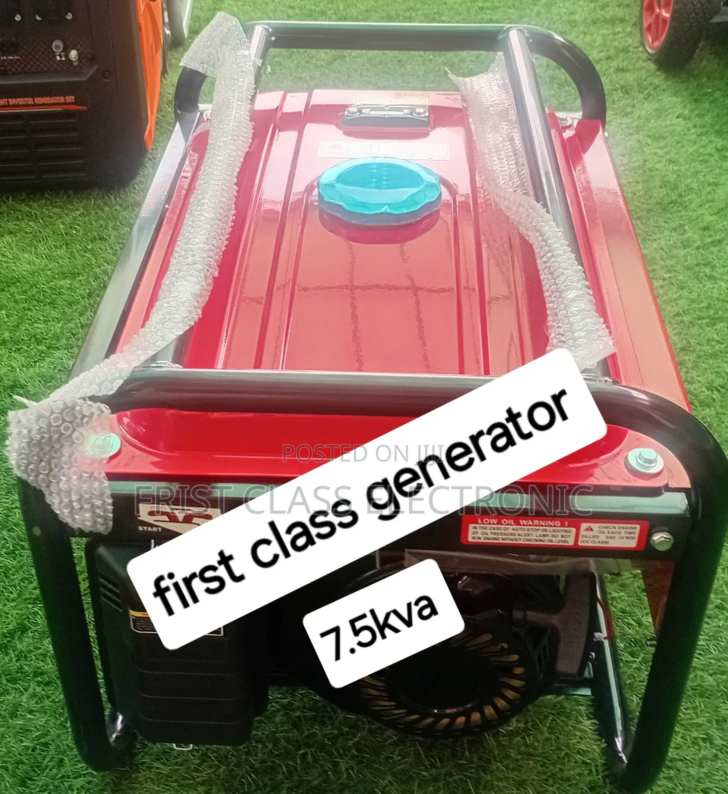 Emergency Backup 7.5kva Petrol Generator