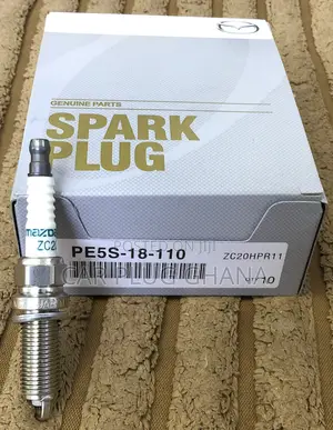 Mazda Denso Pe5s-18-110 Zc20hpr11 Double Iridium 14 Long