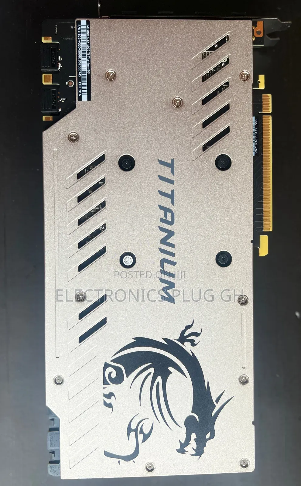GTX 1070 Ti 8gb Titanium