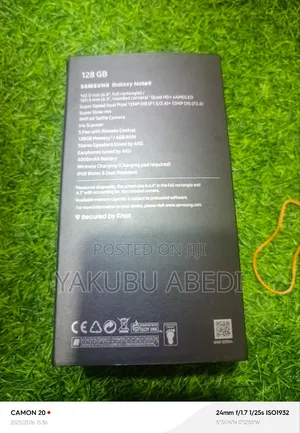 New Samsung Galaxy Note 9 128 GB Black