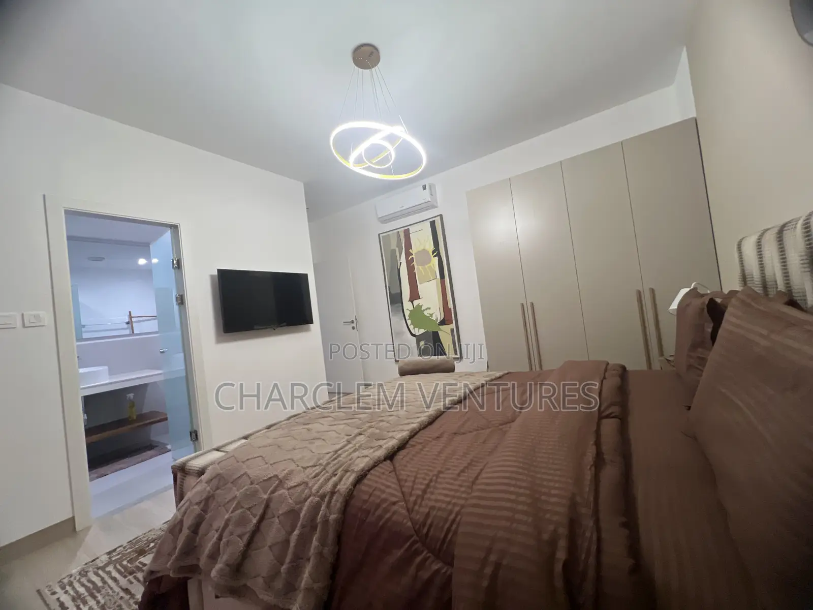 Furnished 3bdrm Apartment in Charclem Ventures, Cantonments for rent