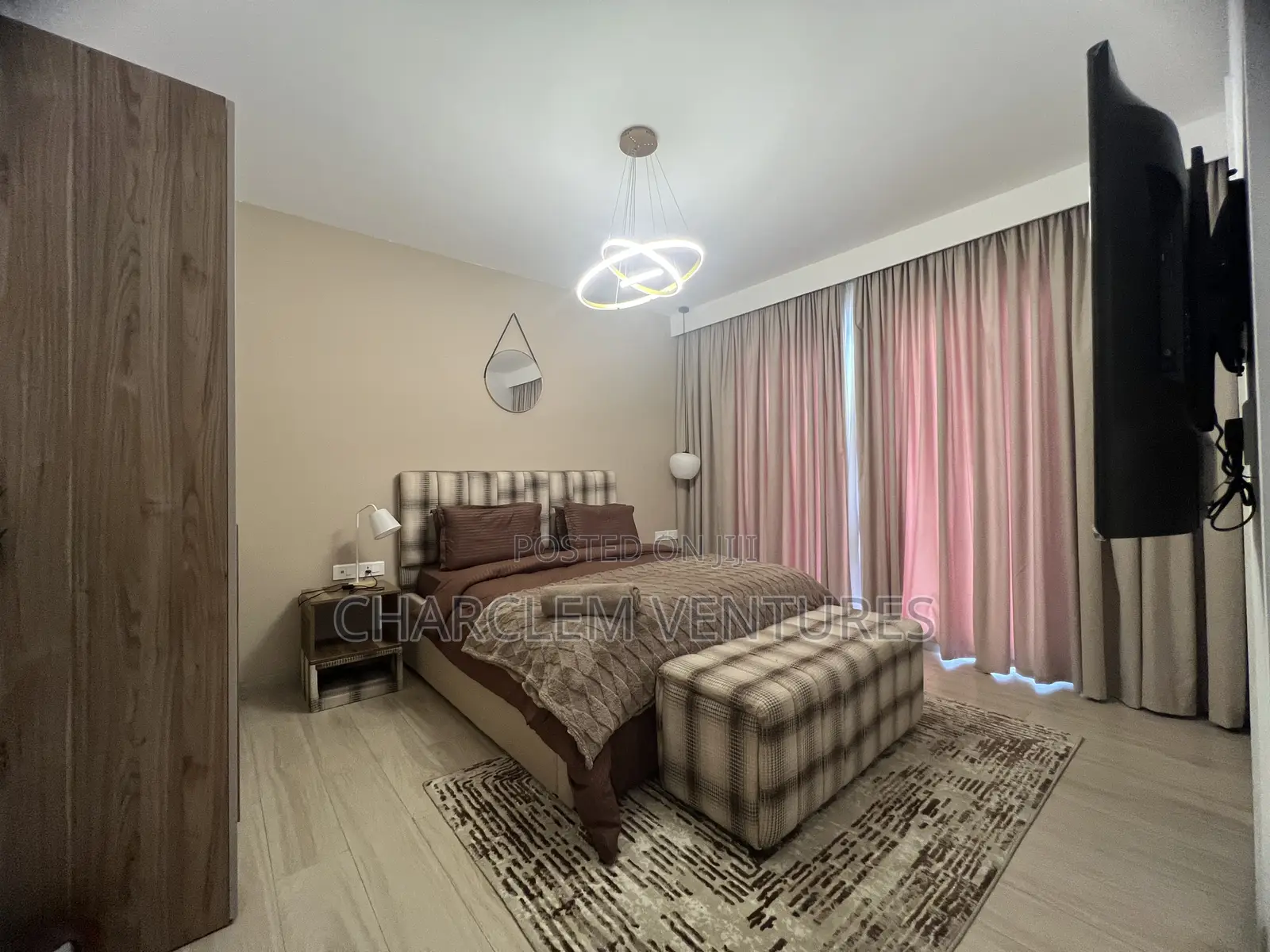 Furnished 3bdrm Apartment in Charclem Ventures, Cantonments for rent