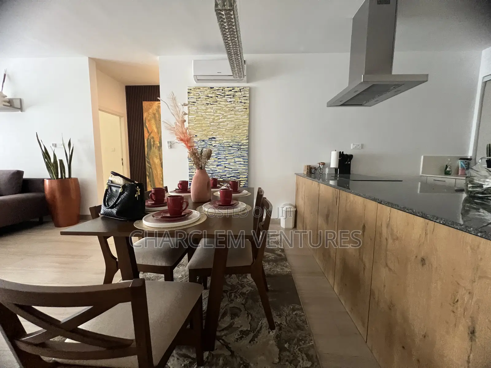 Furnished 3bdrm Apartment in Charclem Ventures, Cantonments for rent