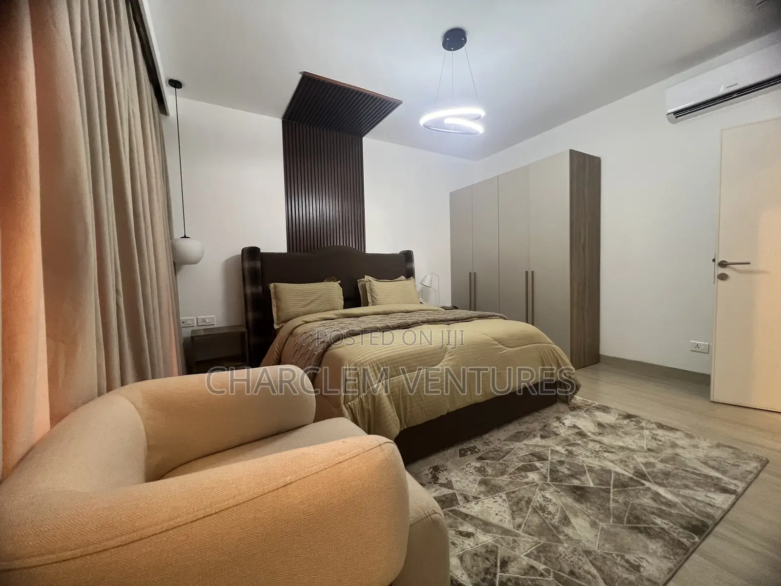 Furnished 3bdrm Apartment in Charclem Ventures, Cantonments for rent