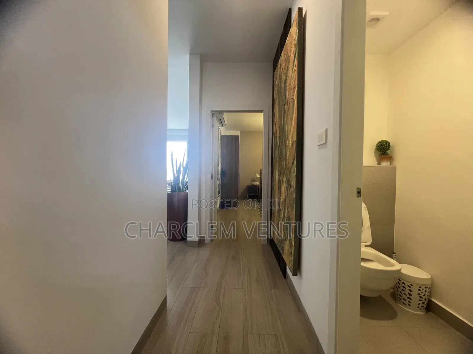 Furnished 3bdrm Apartment in Charclem Ventures, Cantonments for rent