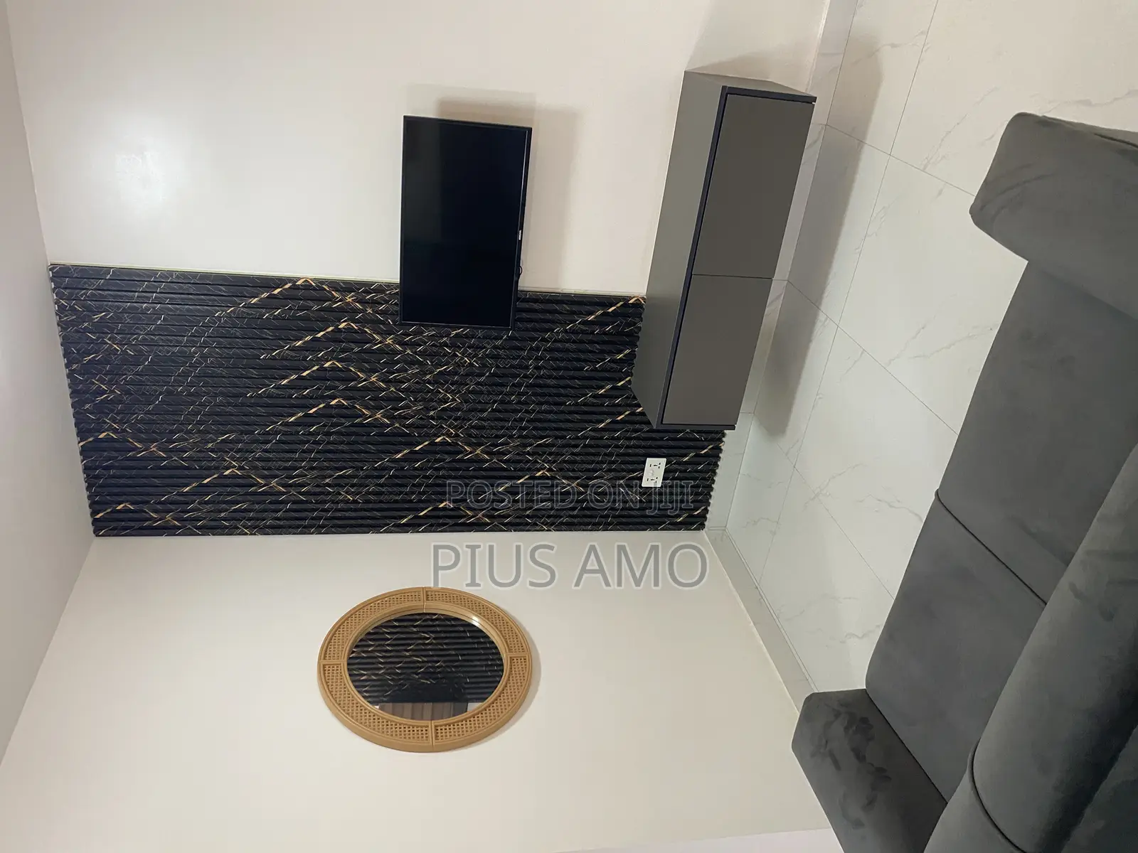 Furnished 1bdrm Apartment in Teshie Bushroad for rent