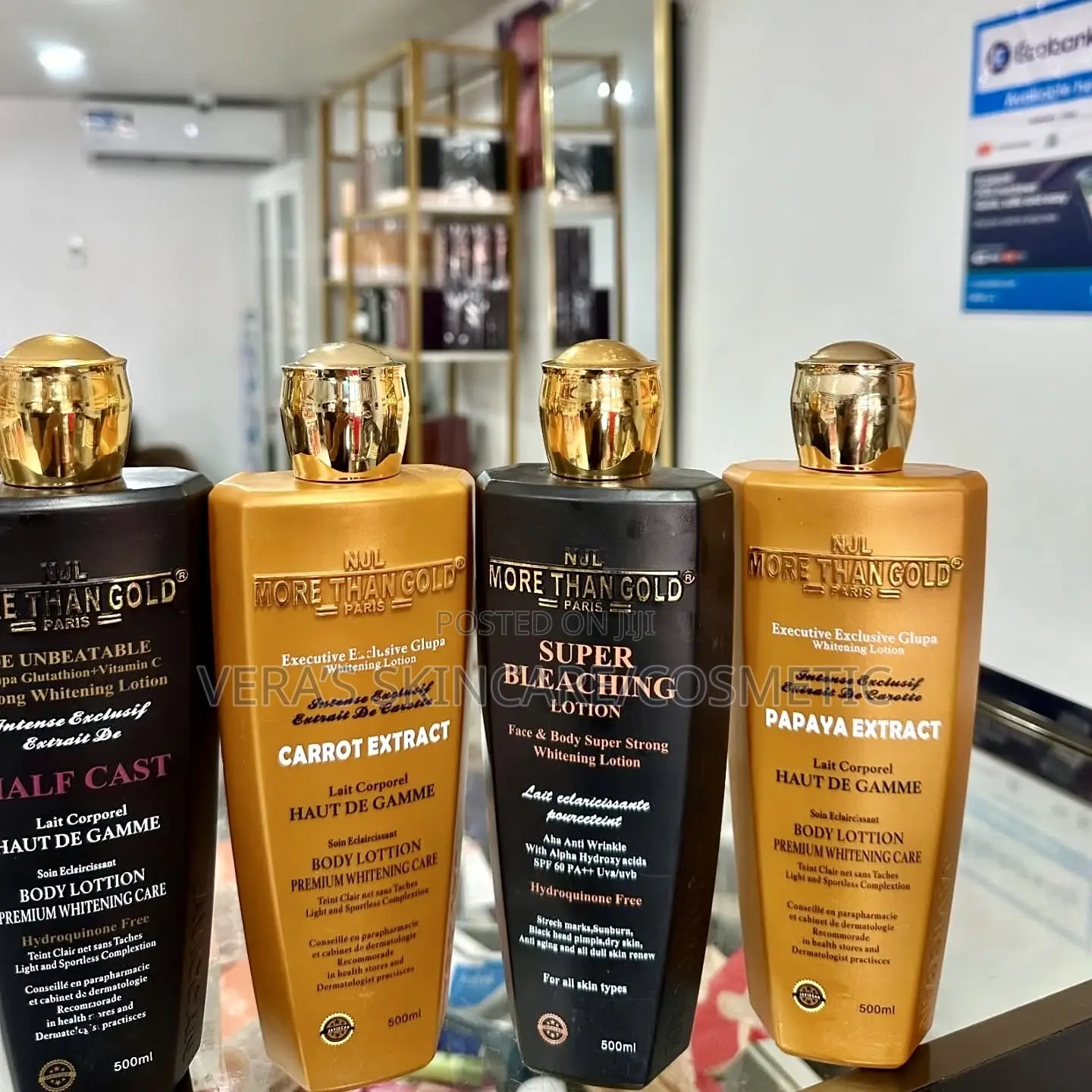 NJL More Than Gold Paris Body Lotion
