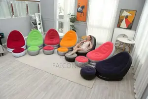 Luxury Seating in an Instant ;Inflatable Air Sofa+ Free Pump