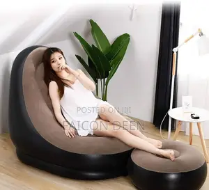 Strong ,Stylish and Super Comfy Inflatable Air Sofa+ Free Pump