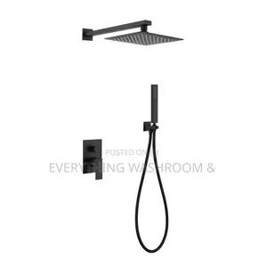 Concealed Bathroom Shower Black_black Wall Hidden Shower