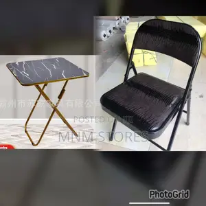 The Foldable Table and Foldable Chair