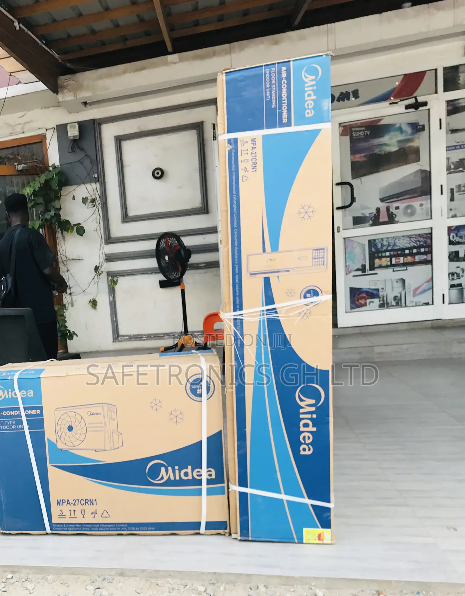 Boxed New Midea 3.0 Hp Split R410a Floor Standing Ac