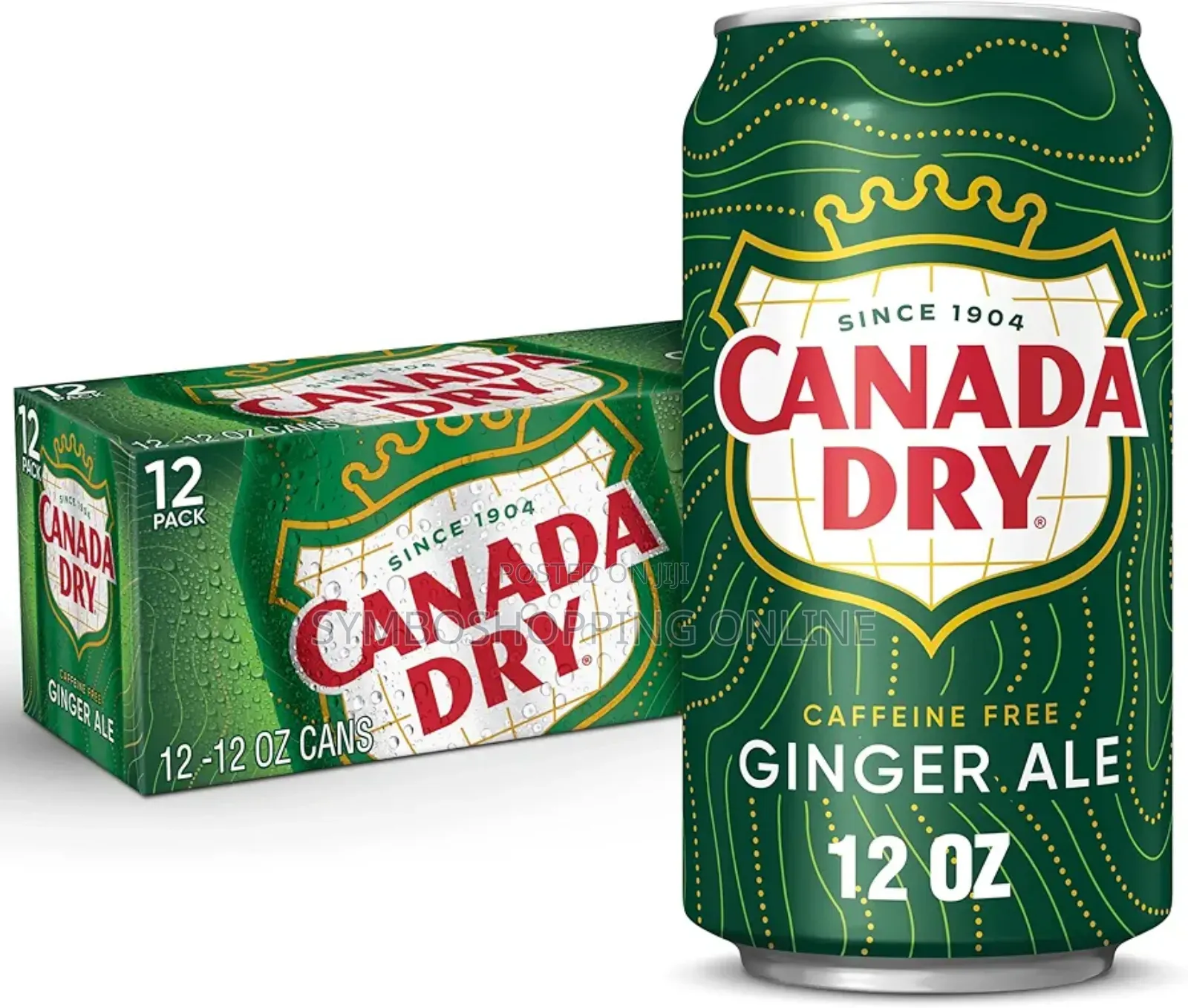 Canada Dry Ginger Ale Soda, 12 Fl Oz Cans, 12 Pack