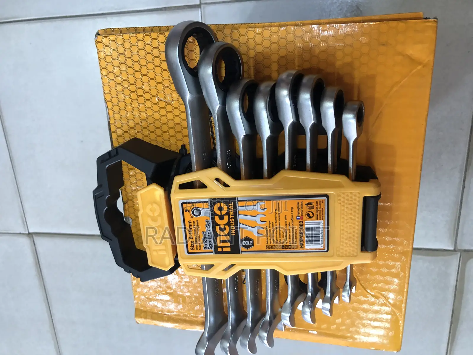 Ingco Ratchet Spanner Set
