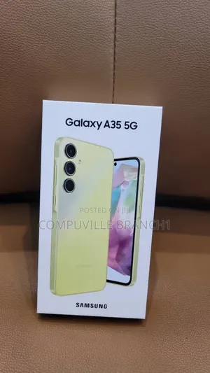 New Samsung Galaxy A35 128 GB Yellow