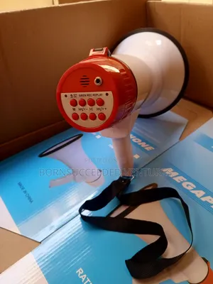 Megaphone With Bluetooth and Usb Slot( Rechargeable)