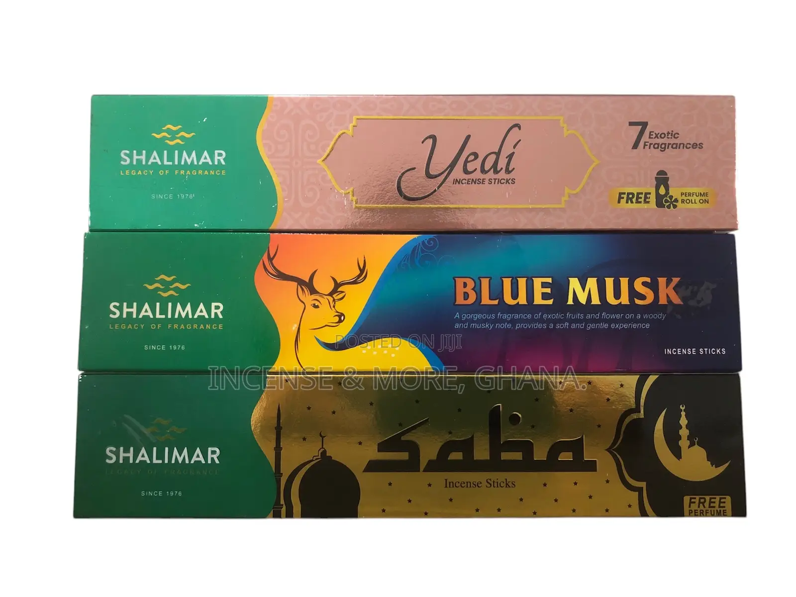 Lavender/Jasmine/Musk Incense Sticks