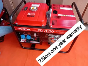 Red Generator 7.5kva 13000watt