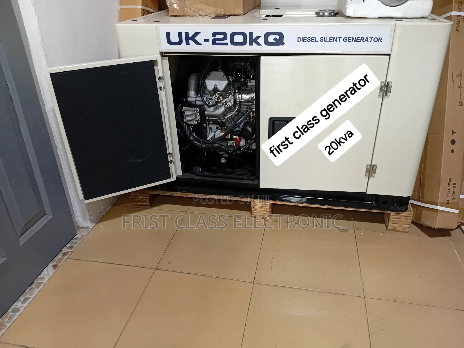 Heavy Duty 20kva Diesel Silent Generator