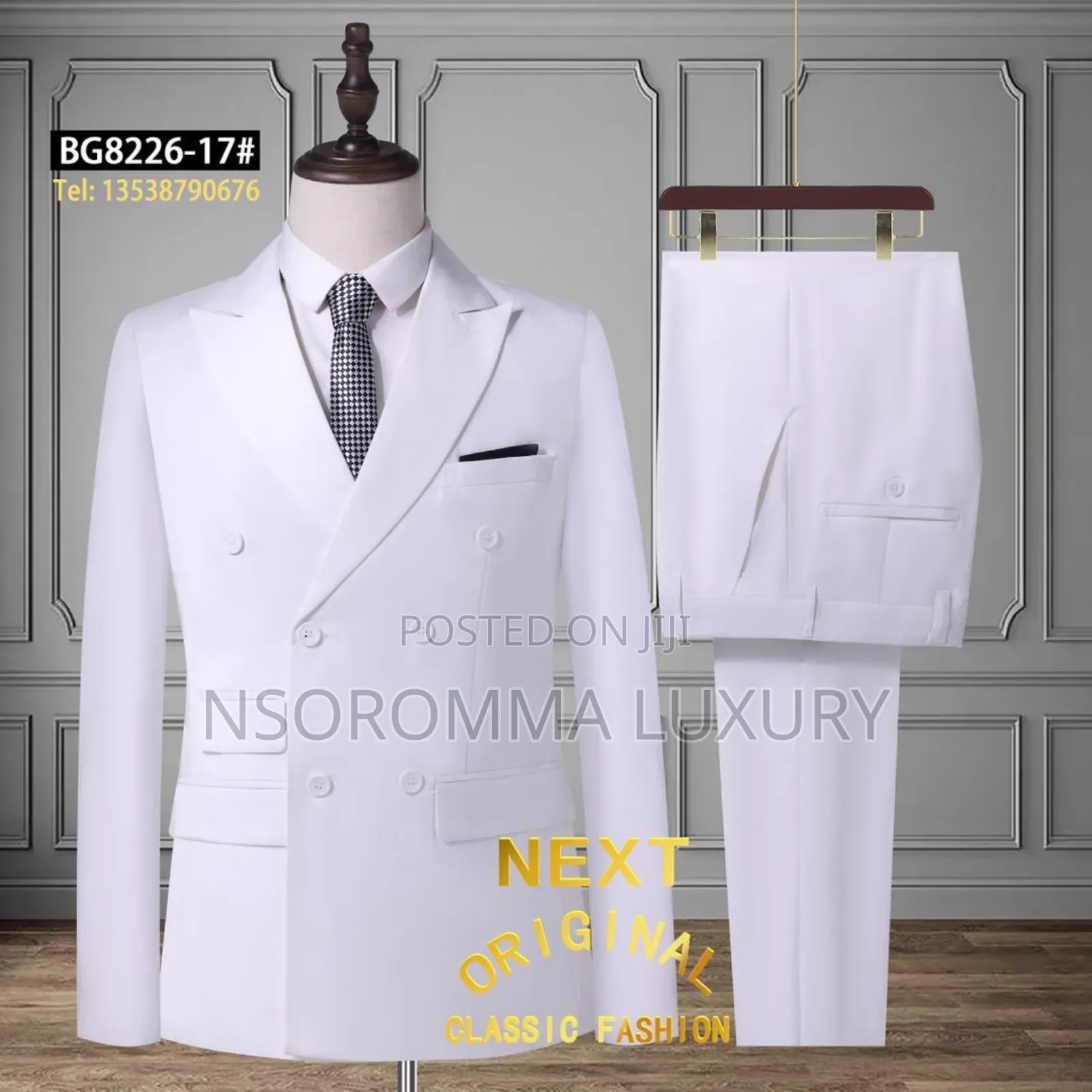 Original Next Double Breasted Suits