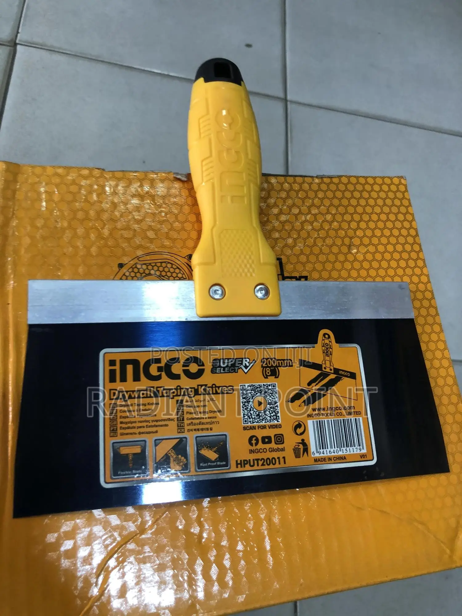 Ingco Dry Wall Tapping Knife