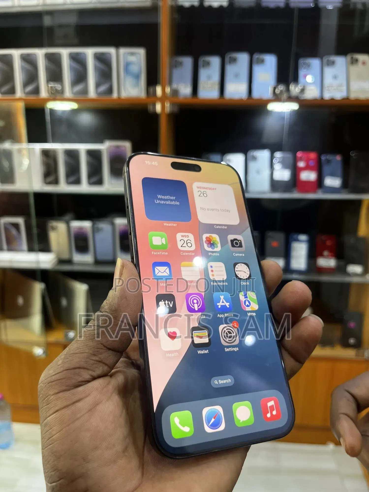 Apple iPhone 15 Pro Max 256 GB Black