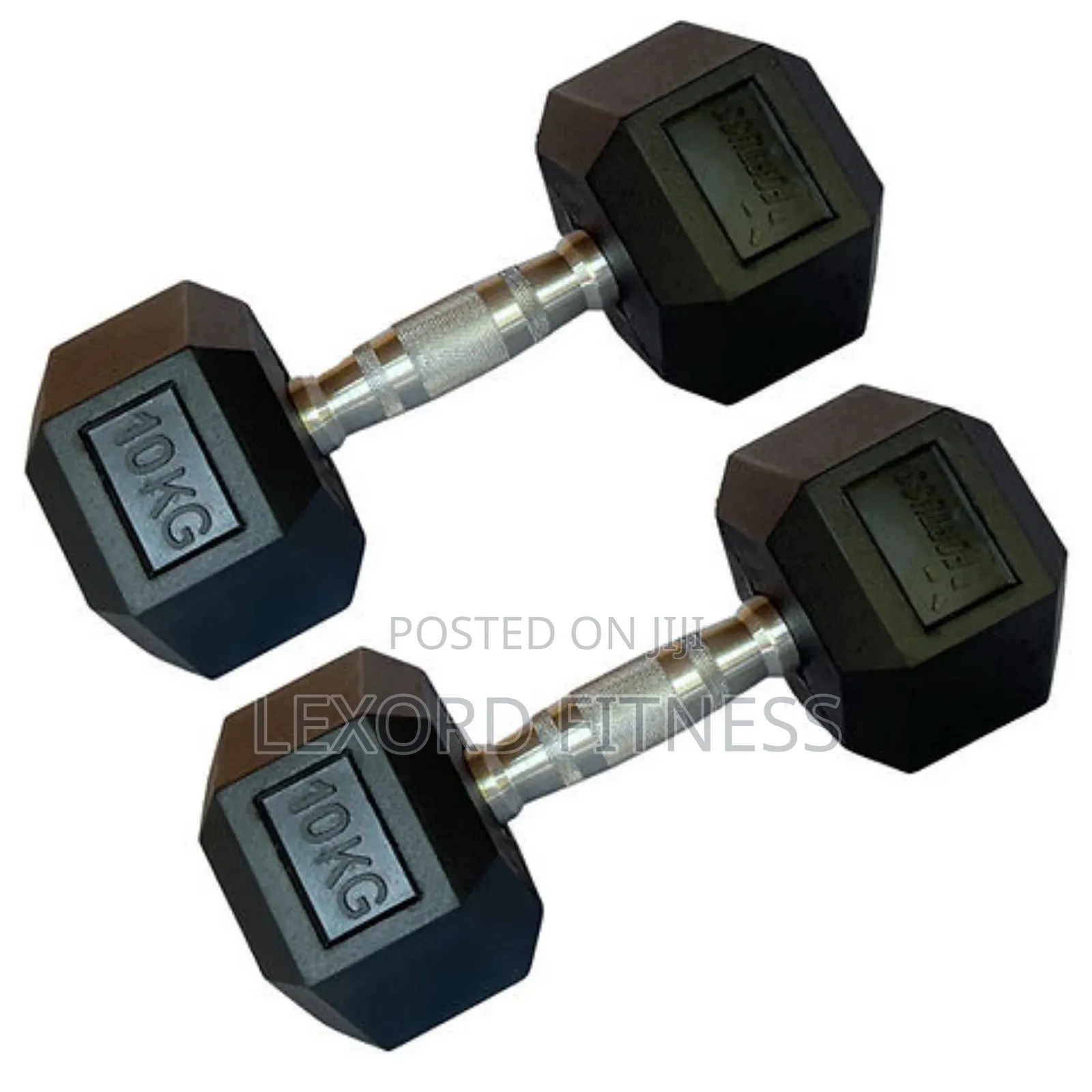 Hexagon Dumbbell 20kg (10kg Pair)
