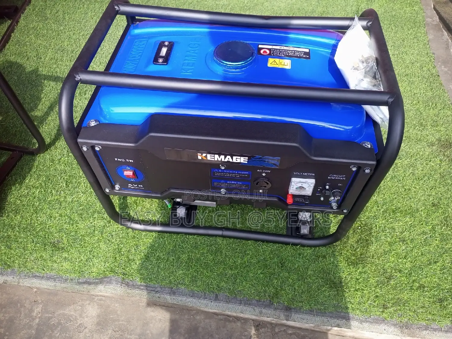 Blue 7kva Kemage Generator Petrol Geneset Quality