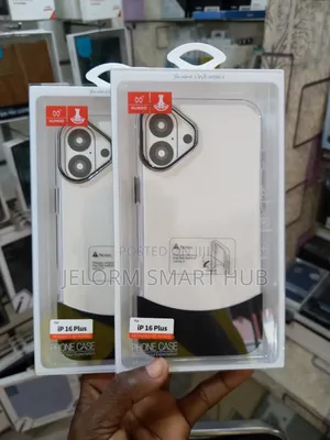 iPhone 16 /16 Plus Transparent Half Case