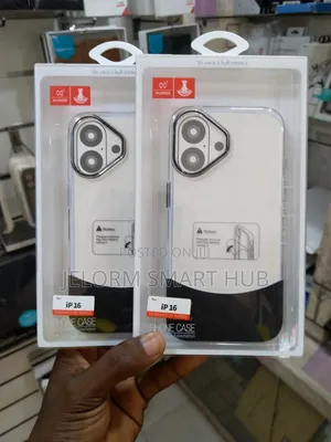 iPhone 16 /16 Plus Transparent Half Case
