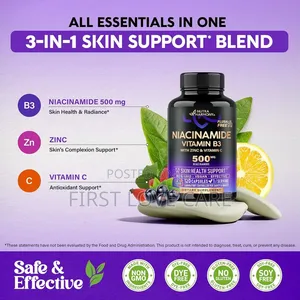 Nutra Harmony Niacinamide Vitamin B3 With Zinc Vitamin C