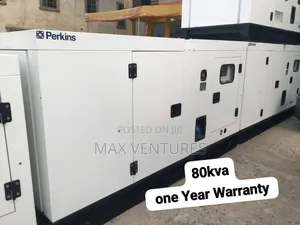Perkins 80kva Diesel Generator for Heavy Duty Use 80kva New