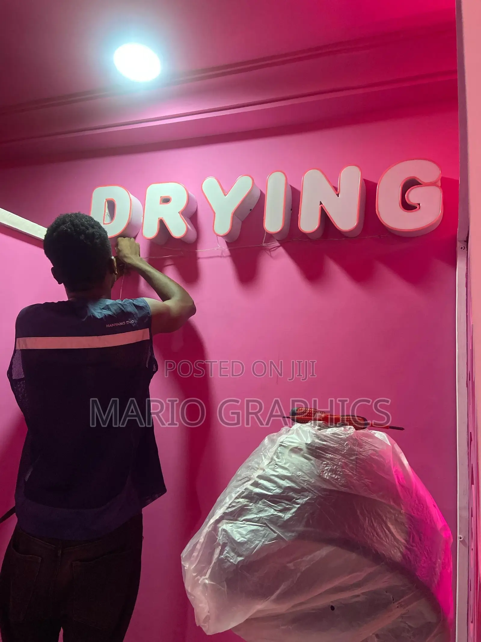 2d Signage(Custom) With Light