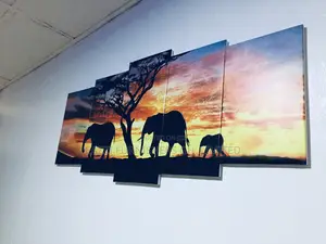 Bright Your Wall Space 3d Wall Canvas 5 Panels Decor Frames