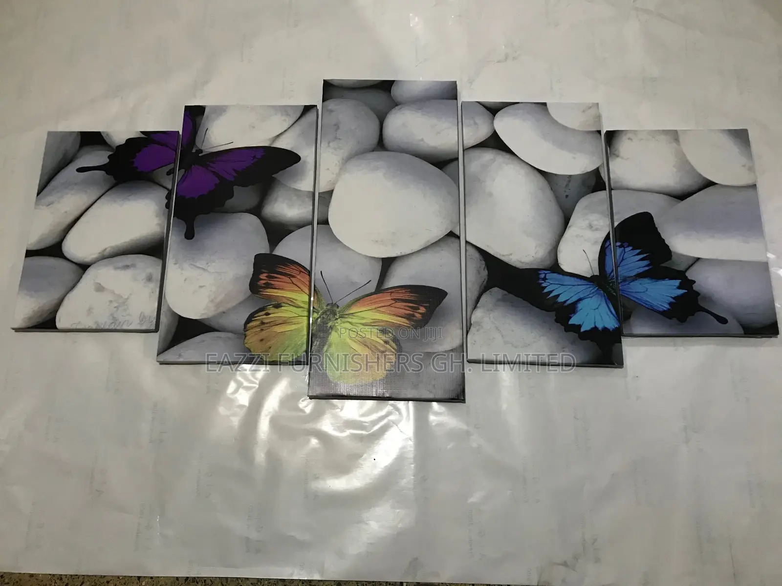 Bright Your Wall Space 3d Wall Canvas 5 Panels Decor Frames