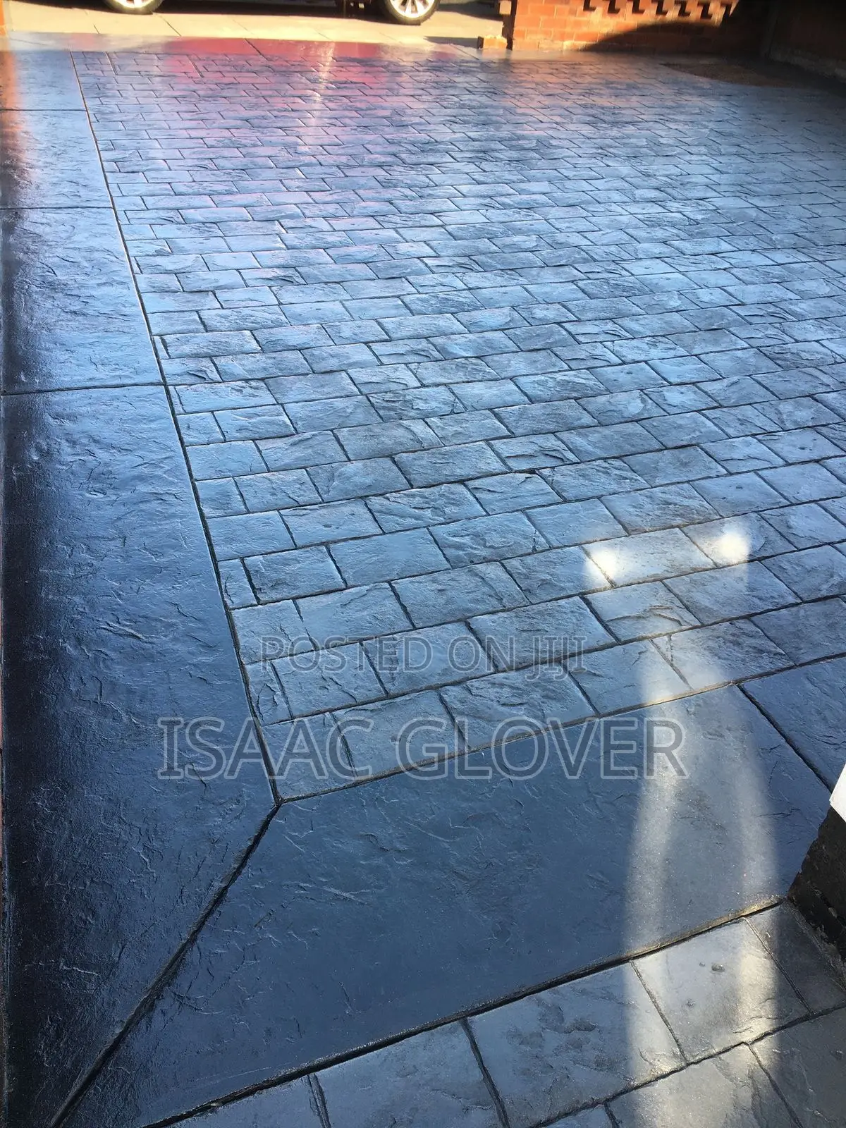 Patterned Imprint Concrete Stamped Floors