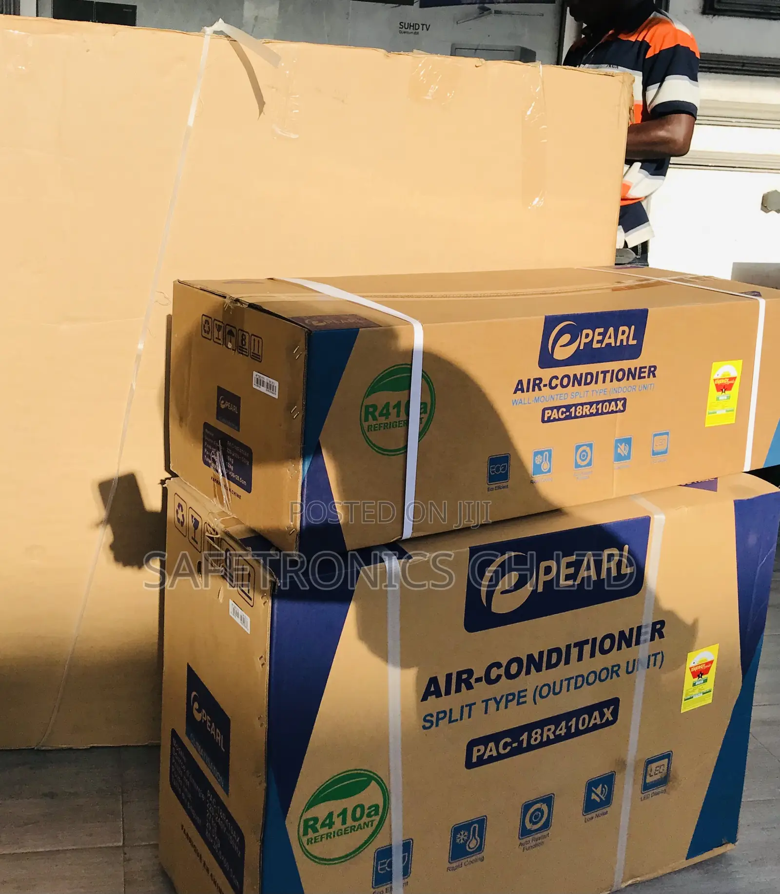 Choose New Pearl R410a Non-Inverter 1.5hp Split Ac