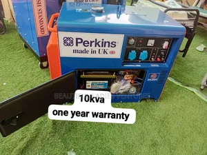 Blue and Orange Generator Perkins 13000watt