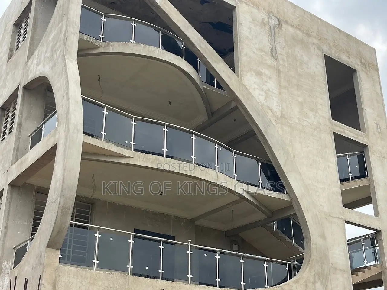 Stainless Glass Balustrade