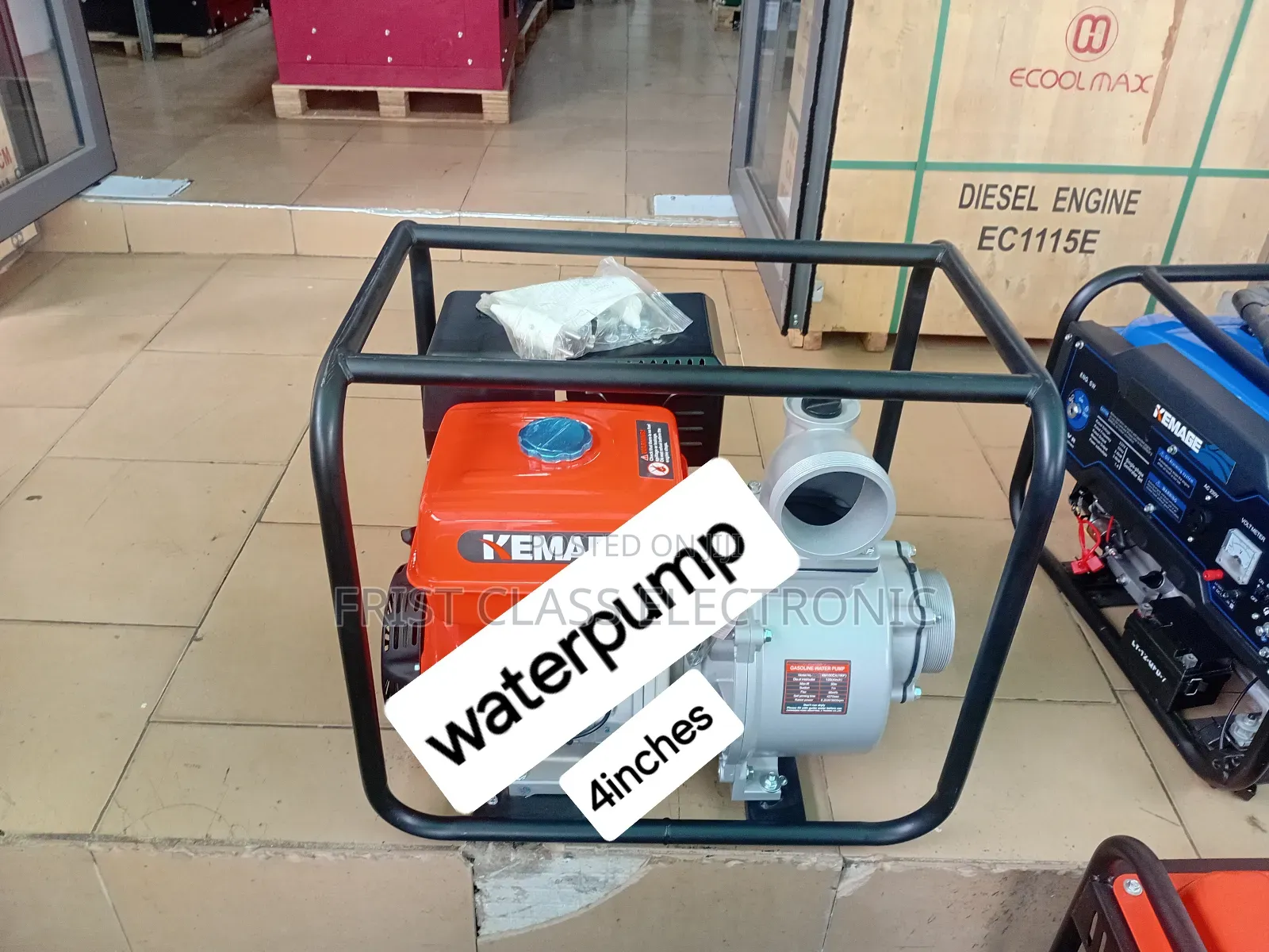 Pull Start 4 Inches Water Pump