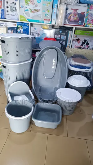 Baby Bath Set With Laundry Basket