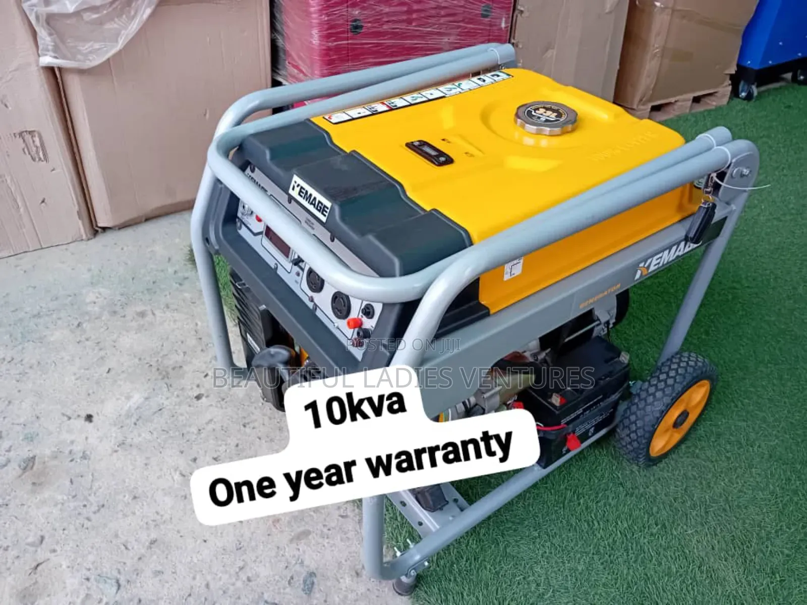 Yellow Generator 10kva 13000wwt