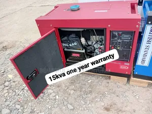 Red Honda Generator Diesel Silent Generator 15kva