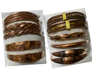 African Copper And Brass Bracelets
