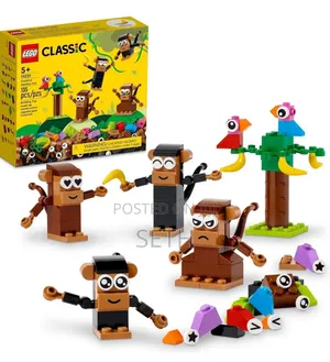 Lego Classic Creative Monkey Fun 11031 Building Toy Set For