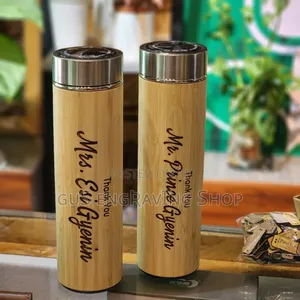 Customised Wooden Flask