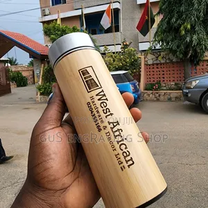 Customised Wooden Flask