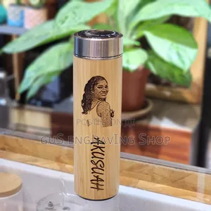 Customised Wooden Flask