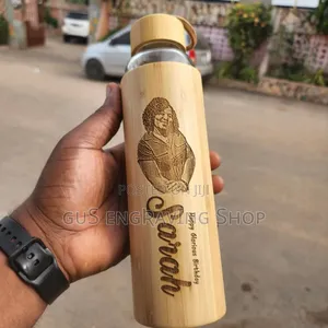 Customised Wooden Flask
